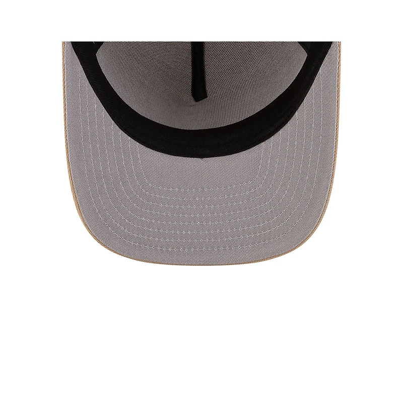 Los Angeles Dodgers Camel Brown Upside Down 2Tone New Era 9FIFTY A-Frame Snapback Hat