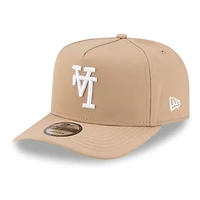 Los Angeles Dodgers Camel Brown Upside Down 2Tone New Era 9FIFTY A-Frame Snapback Hat