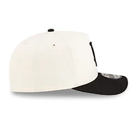Los Angeles Dodgers Chrome and Black 2Tone New Era 9FIFTY A-Frame Snapback Hat