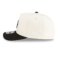 Los Angeles Dodgers Chrome and Black 2Tone New Era 9FIFTY A-Frame Snapback Hat