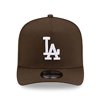 Los Angeles Dodgers Walnut Brown New Era 9FIFTY A-Frame Snapback Hat