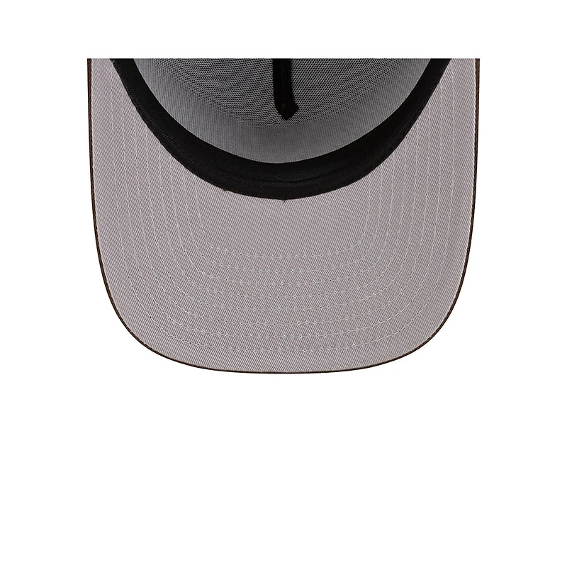 Los Angeles Dodgers Walnut Brown New Era 9FIFTY A-Frame Snapback Hat