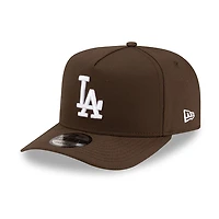 Los Angeles Dodgers Walnut Brown New Era 9FIFTY A-Frame Snapback Hat