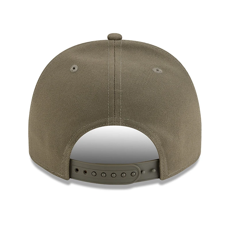 Los Angeles Dodgers Olive Green New Era 9FIFTY A-Frame Snapback Hat