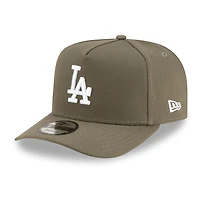 Los Angeles Dodgers Olive Green New Era 9FIFTY A-Frame Snapback Hat