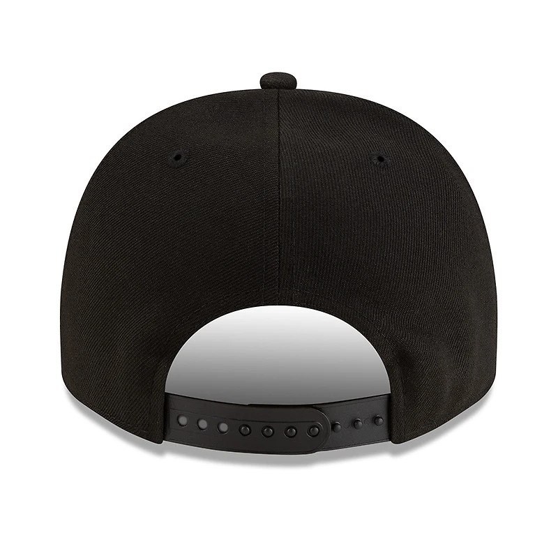 Los Angeles Dodgers Black and White with Red Rose New Era 9FIFTY A-Frame Snapback Hat