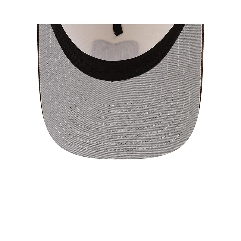 Mexico Chrome and Walnut Brown 2Tone with Mexico Flag Patch New Era 9FIFTY A-Frame Snapback Hat