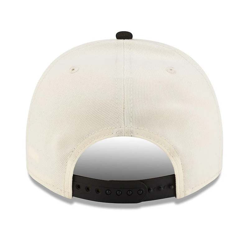 Mexico Chrome and Black 2Tone with Mexico Flag Patch New Era 9FIFTY A-Frame Snapback Hat