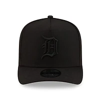 Detroit Tigers Black on Black New Era 9FIFTY A-Frame Snapback Hat