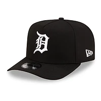 Detroit Tigers Black and White New Era 9FIFTY A-Frame Snapback Hat