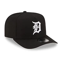 Detroit Tigers Black and White New Era 9FIFTY A-Frame Snapback Hat