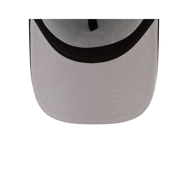 Chicago White Sox Black on Black Trucker New Era 9FORTY A-Frame Snapback Hat