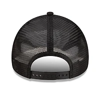 Chicago White Sox Black on Black Trucker New Era 9FORTY A-Frame Snapback Hat