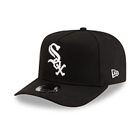 Chicago White Sox Black 125th Anniversary Patch Pink UV New Era 9FIFTY A-Frame Snapback Hat