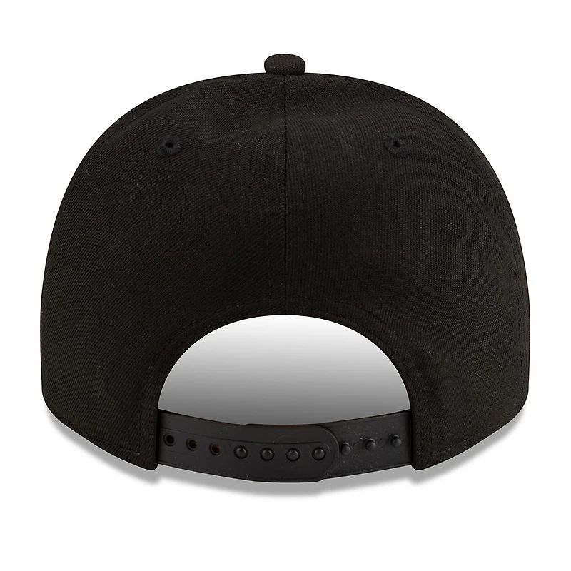 Chicago White Sox Black 125th Anniversary Patch Pink UV New Era 9FIFTY A-Frame Snapback Hat