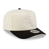 Chicago White Sox Chrome and Black New Era 9FIFTY A-Frame Snapback Hat