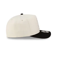 Chicago White Sox Chrome and Black New Era 9FIFTY A-Frame Snapback Hat