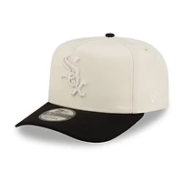 Chicago White Sox Chrome and Black New Era 9FIFTY A-Frame Snapback Hat