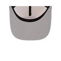 Chicago Cubs Chrome and Black Cooperstown 2Tone New Era 9FIFTY A-Frame Snapback Hat