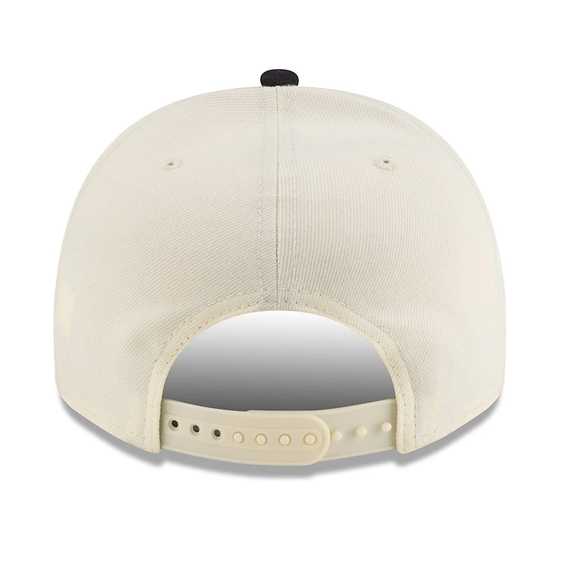 Anaheim Angels Chrome and Navy New Era 9FIFTY A-Frame Snapback Hat