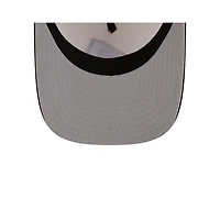 Arizona Diamondbacks Chrome and Black Main Logo 2Tone New Era 9FIFTY A-Frame Snapback Hat