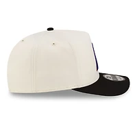 Arizona Diamondbacks Chrome and Black Main Logo 2Tone New Era 9FIFTY A-Frame Snapback Hat