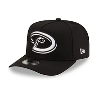 Arizona Diamondbacks Black 1998 Inaugural Season Patch Pink UV New Era 9FIFTY A-Frame Snapback Hat