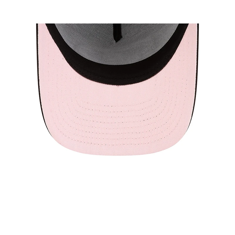 Arizona Diamondbacks Black 1998 Inaugural Season Patch Pink UV New Era 9FIFTY A-Frame Snapback Hat