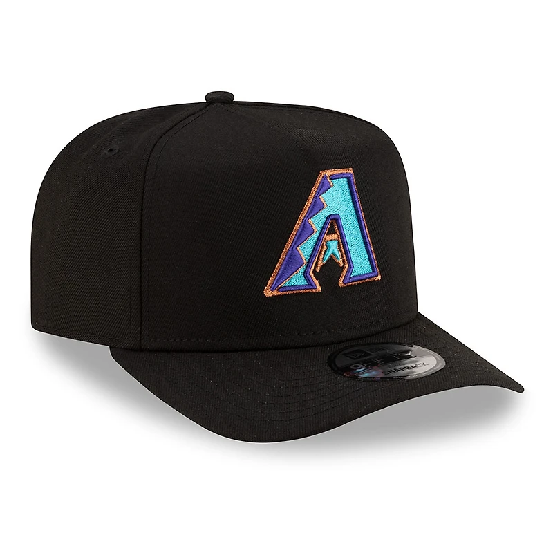 Arizona Diamondbacks Black Main Logo New Era 9FIFTY A-Frame Snapback Hat