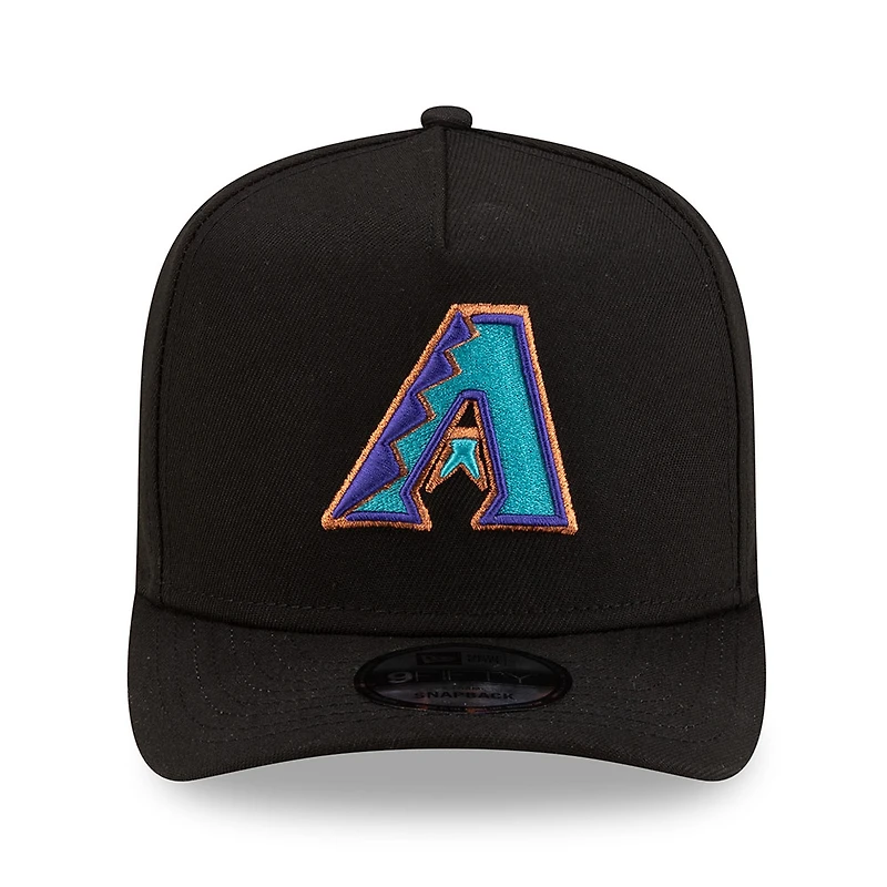Arizona Diamondbacks Black Main Logo New Era 9FIFTY A-Frame Snapback Hat