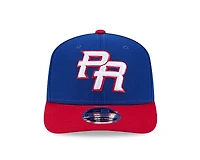 Puerto Rico Royal and Red 2026 World Baseball Classic WBC New Era 9SEVENTY Stretch Snapback Hat