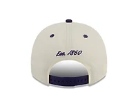 LSU Tigers Chrome and Purple Arched New Era 9FIFTY A-Frame Snapback Hat