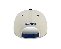 Duke Blue Devils Chrome and Royal Arched New Era 9FIFTY A-Frame Snapback Hat