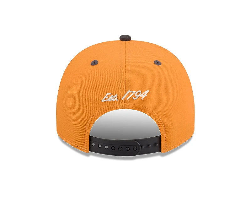 Tennessee Volunteers Orange and Black Arched New Era 9FIFTY A-Frame Snapback Hat