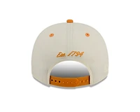 Tennessee Volunteers Chrome and Orange Arched New Era 9FIFTY A-Frame Snapback Hat