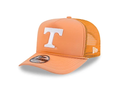 Tennessee Volunteers Orange Power T Trucker New Era 9FIFTY A-Frame Snapback Hat