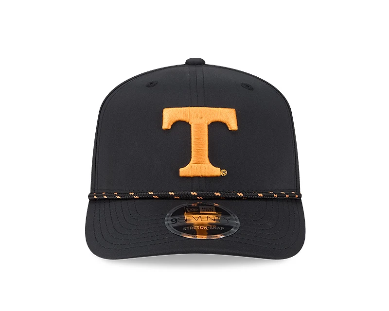 Tennessee Volunteers Black Power T Roper NCAA New Era 9SEVENTY Stretch Snapback Hat