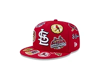 St. Louis Cardinals Patches All Over New Era 59FIFTY Fitted Hat