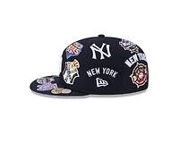 New York Yankees Patches All Over Era 59FIFTY Fitted Hat