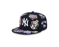 New York Yankees Patches All Over Era 59FIFTY Fitted Hat