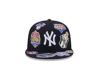 New York Yankees Patches All Over Era 59FIFTY Fitted Hat