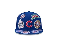 Chicago Cubs Patches All Over New Era 59FIFTY Fitted Hat