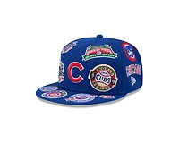 Chicago Cubs Patches All Over New Era 59FIFTY Fitted Hat