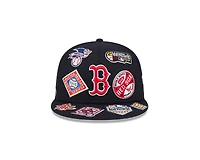 Boston Red Sox Patches All Over New Era 59FIFTY Fitted Hat