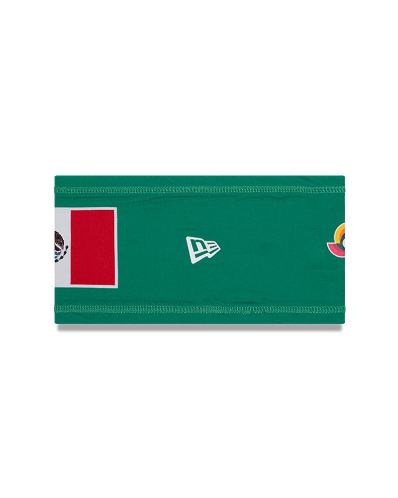 Mexico Green 2026 WBC New Era Headband