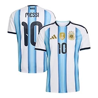 Argentina National Team Lionel Messi White 2026 FIFA X World Cup Home Adidas Jersey
