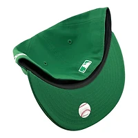 St. Louis Cardinals Green Logo White Outline "The Lou" Script Arch Side Patch UV New Era 59FIFTY Fitted Hat