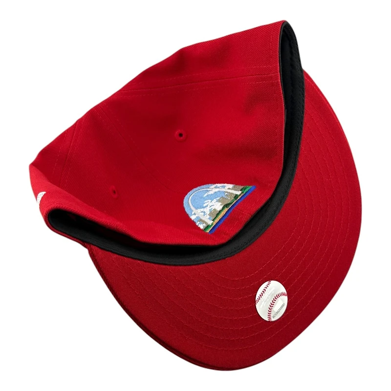 St. Louis Cardinals Red 314 Front Logo STL Side Patch Arch Batterman UV New Era 59FIFTY Fitted Hat