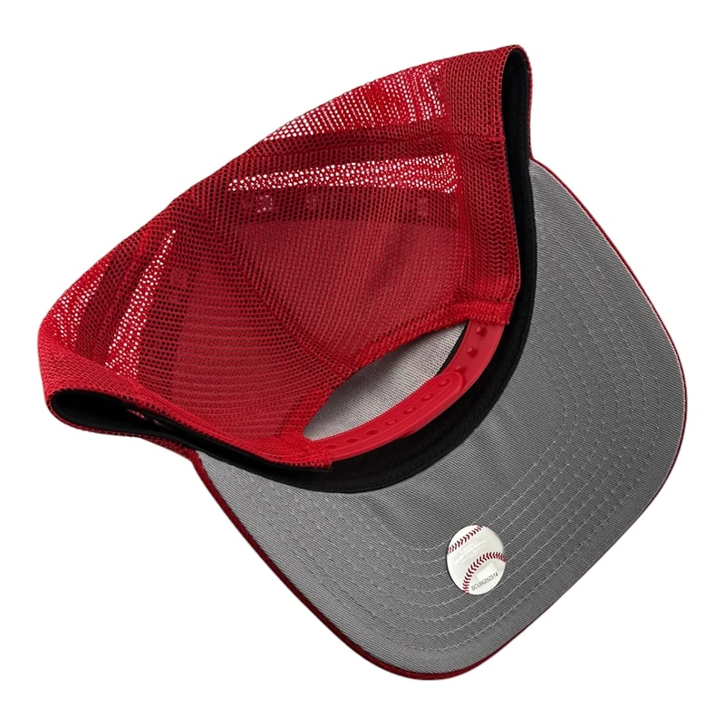 St. Louis Cardinals Red 314 Logo STL Side Patch Trucker New Era 9FIFTY A-Frame Snapback Hat