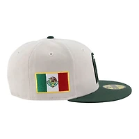 Team Mexico Stone and Green 2026 World Baseball Classic WBC Gray UV New Era 59FIFTY Fitted Hat
